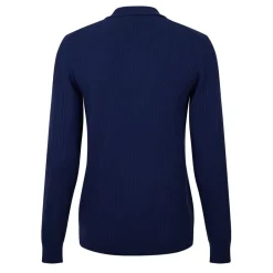 Polo Shirts*Hugo Sastoro Quarter Zip Top in Blue