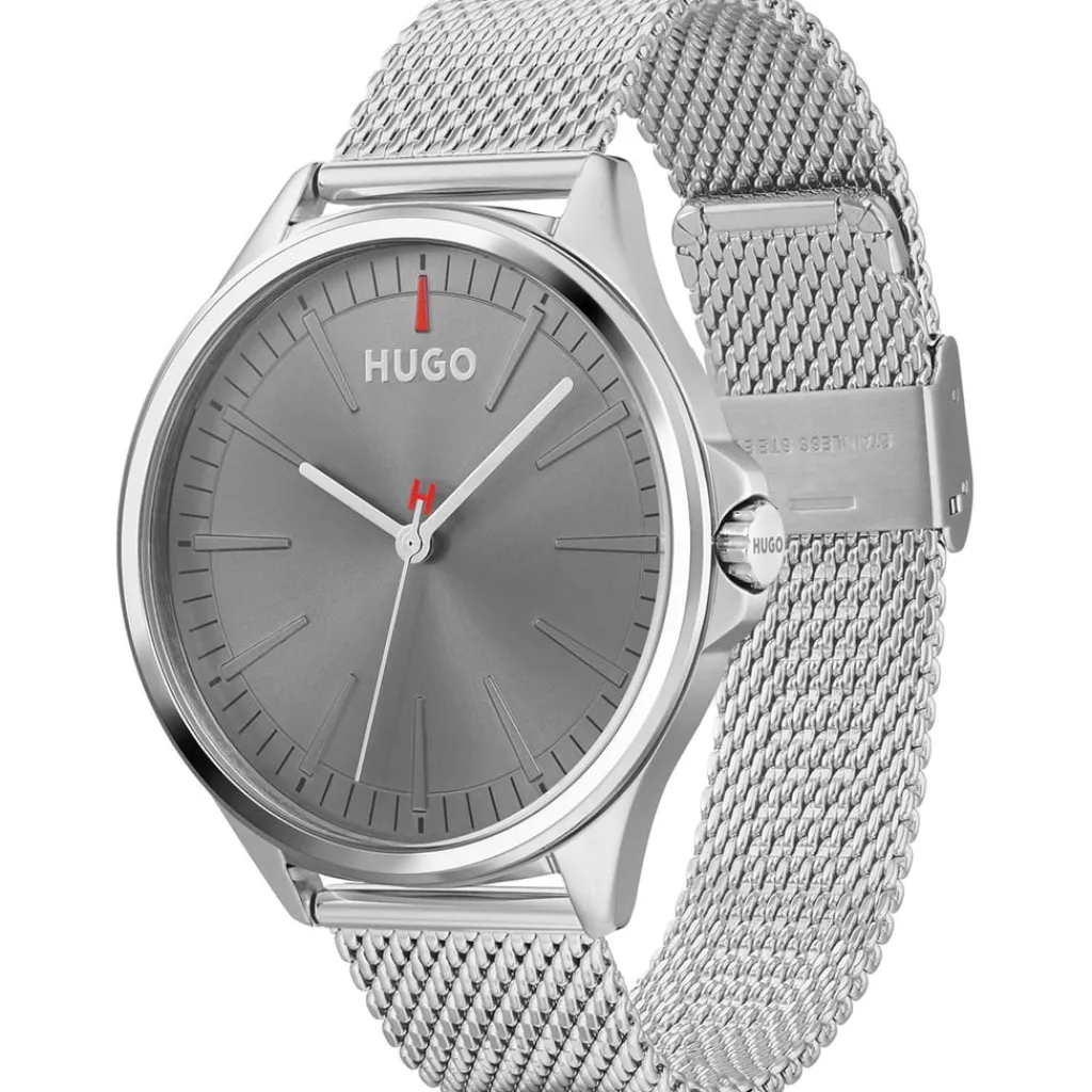 Jewellery-Watches*Hugo Smash Watch Mens in Silver