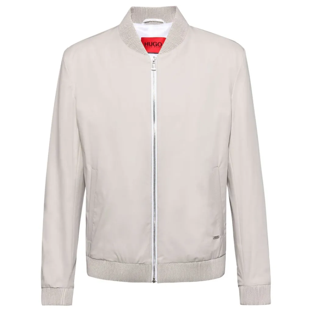 Formalwear*Hugo Ukashi222 Bomber Jacket in Beige