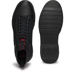 Boots*Hugo Urian Hi Top Hiking Boot in Black