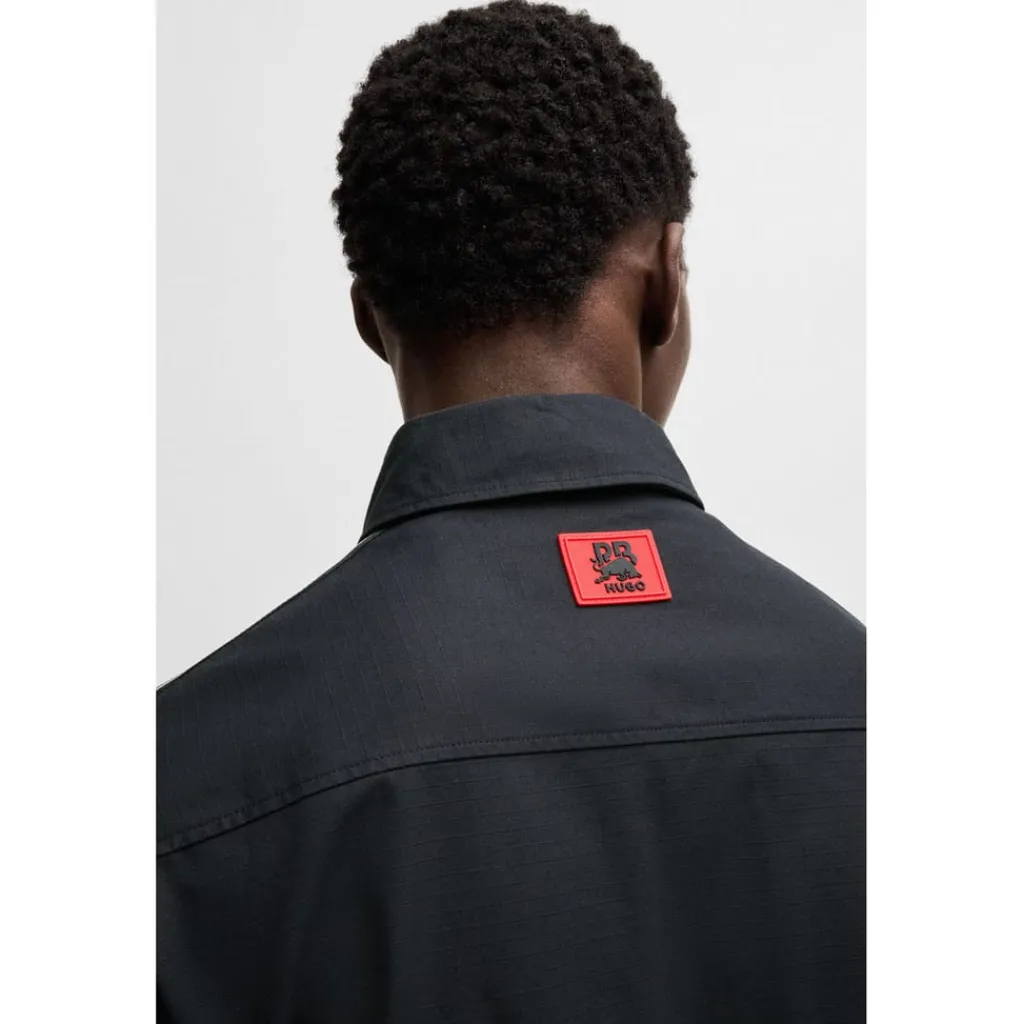 Shirts|Coats And Jackets*Hugo x Racing Bulls Boss x Racing Bulls Emmond Overshirt in Black