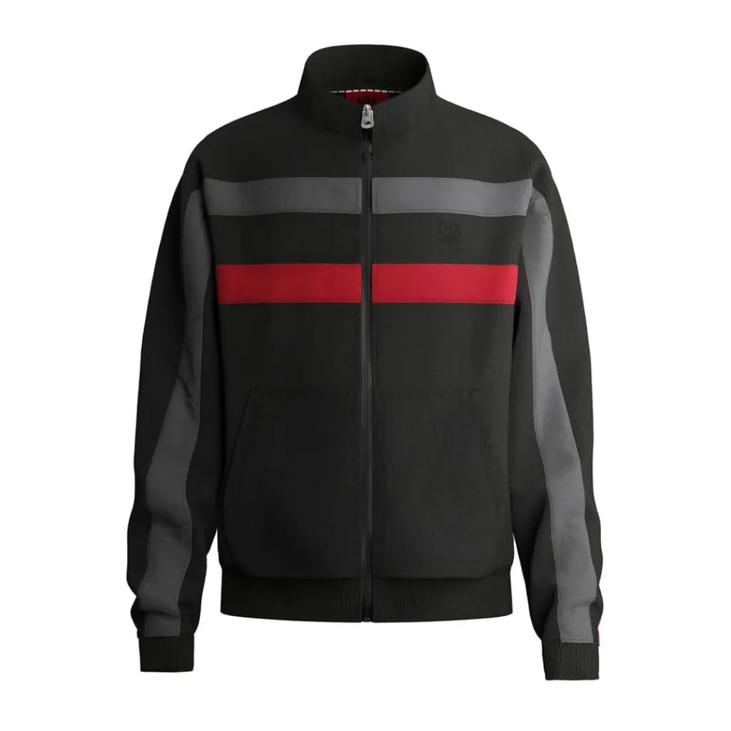 Sweatshirts*Hugo x Racing Bulls Racing Bulls Full-Zip Sweatshirt in Black