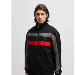 Sweatshirts*Hugo x Racing Bulls Racing Bulls Full-Zip Sweatshirt in Black
