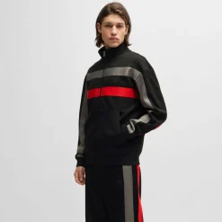 Sweatshirts*Hugo x Racing Bulls Racing Bulls Full-Zip Sweatshirt in Black