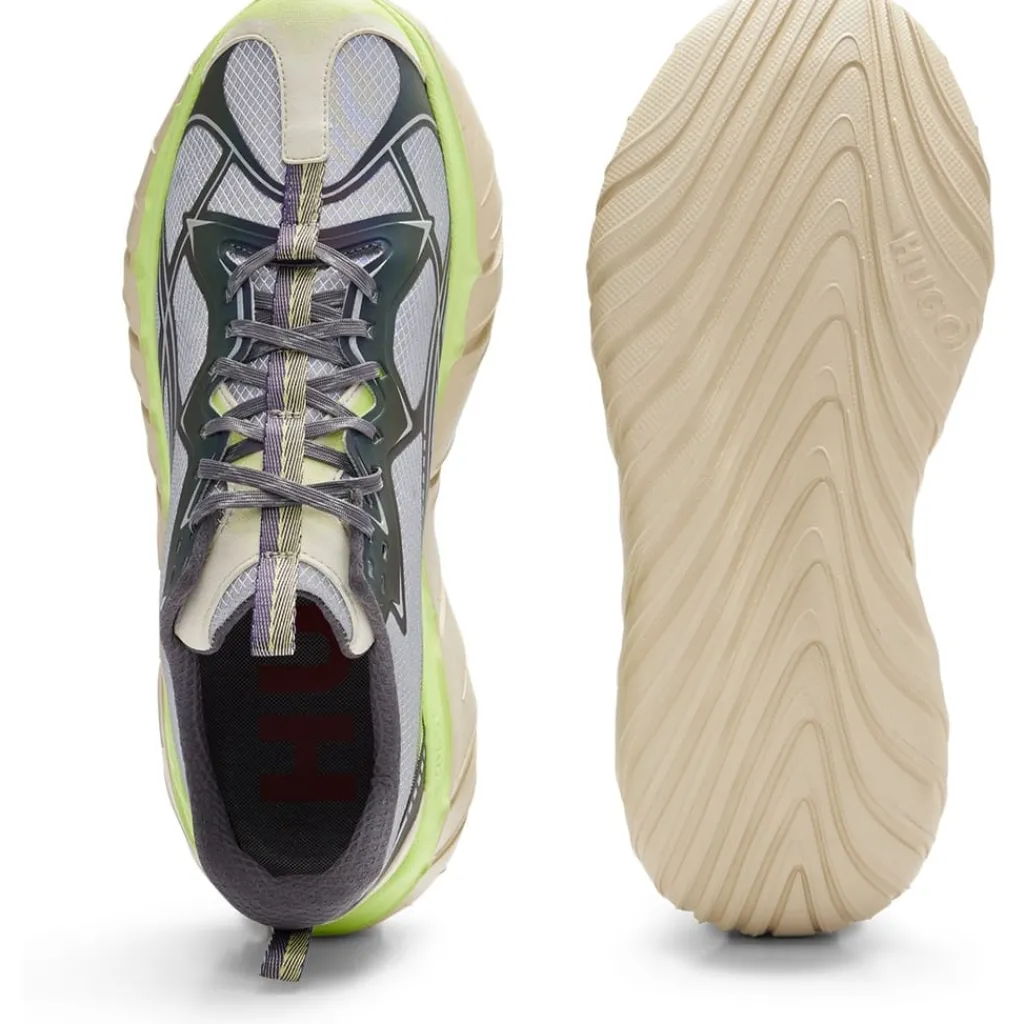 Running Shoes|Fitness And Gym Footwear*Hugo Xeno Runn Rfnyth 10252267 01 in Silver