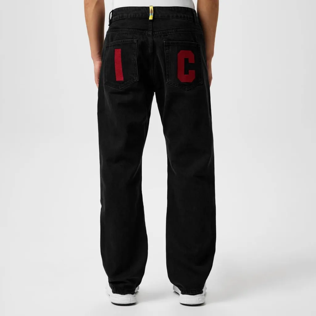 Jeans*Icecream Run Dog Slim Fit Jeans in Black