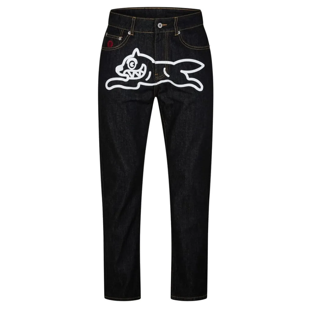 Jeans*Icecream Running Dog Denim Jeans in Black