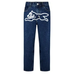 Jeans*Icecream Running Dog Denim Jeans in Blue