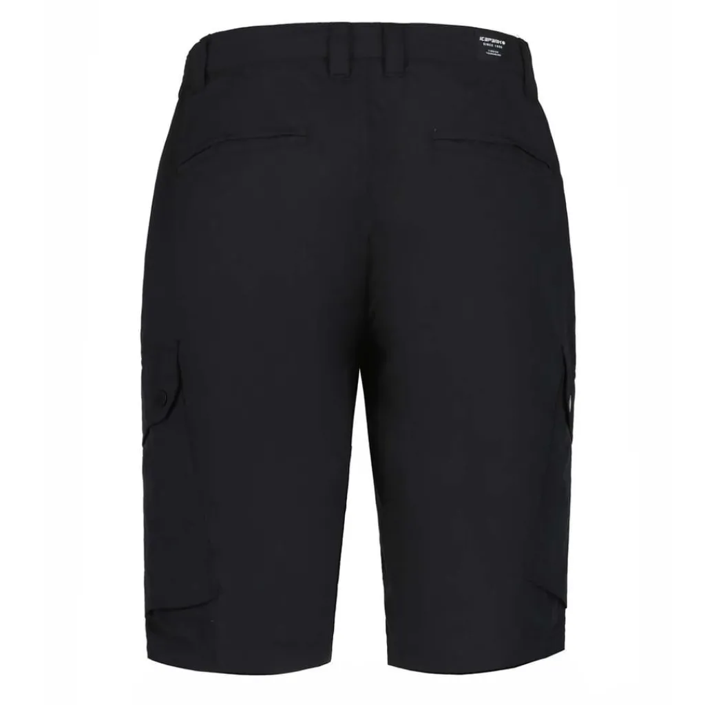 Shorts*Icepeak Anzio Walking Shorts in Black