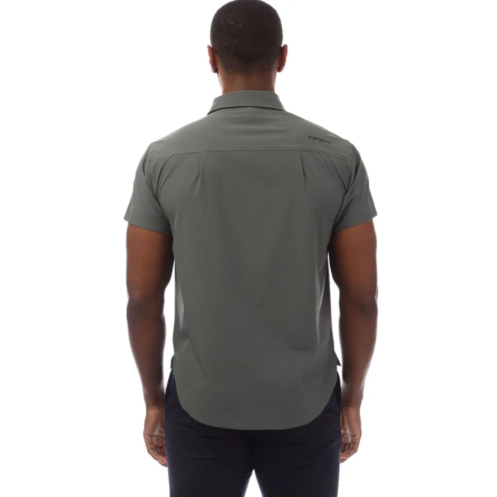 Shirts*Icepeak Brewster Short Sleeve Shirt in Green