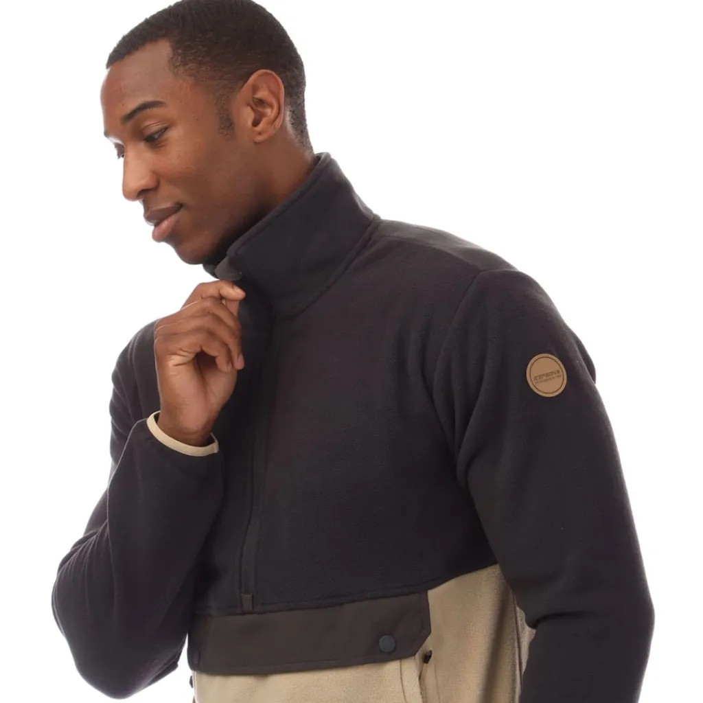 Sweatshirts*Icepeak Matthews 1/4 Zip Fleece in Grey