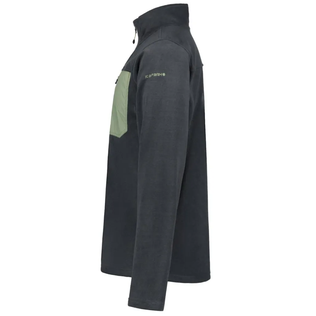 Sweatshirts*Icepeak Maxwell Full-Zip Fleece in Grey