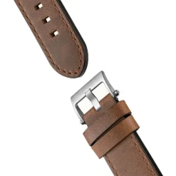 Jewellery-Watches*In The Style The Nashville Brown Blue Watch I13001 in Silver