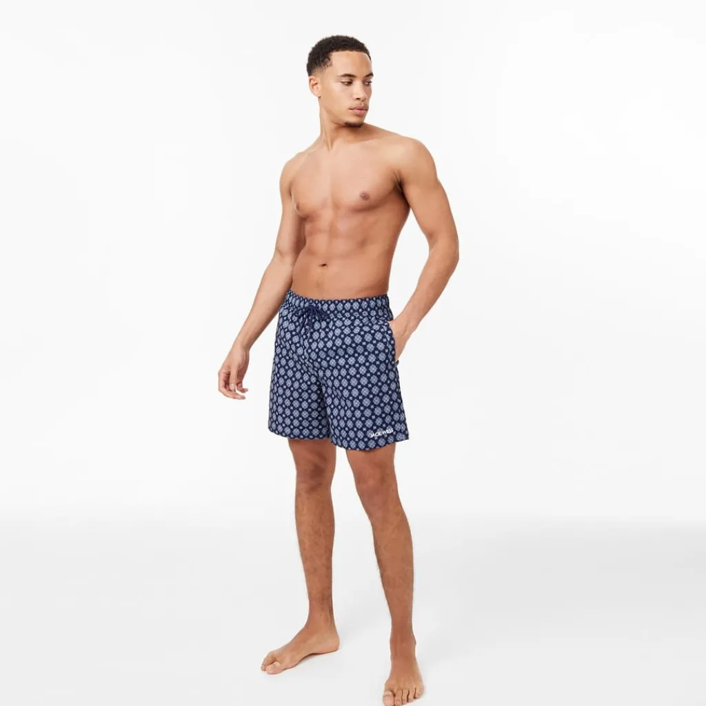 Shorts*Jack Wills Baroque Swim Shorts in Blue