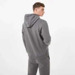 Hoodies*Jack Wills Batsford Graphic Logo Hoodie in Grey