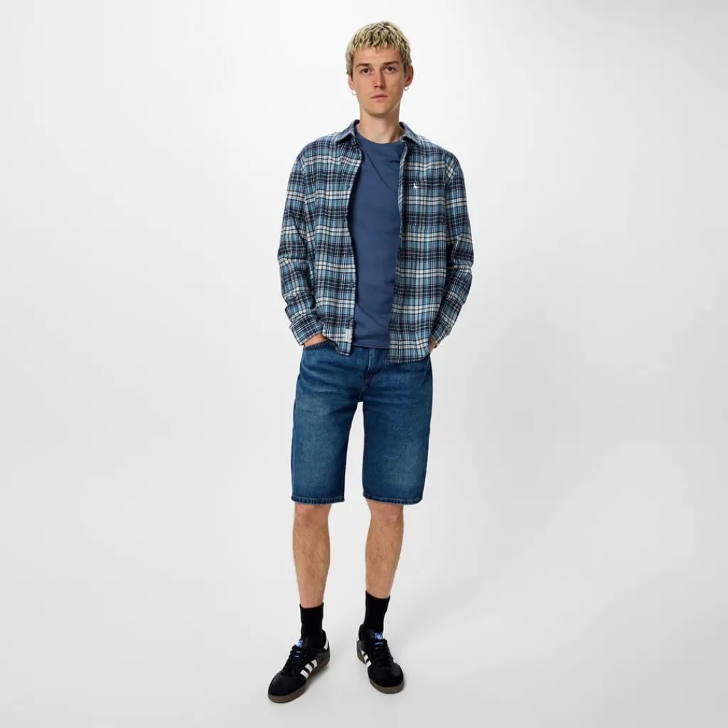Shirts*Jack Wills Check Shirt in Blue
