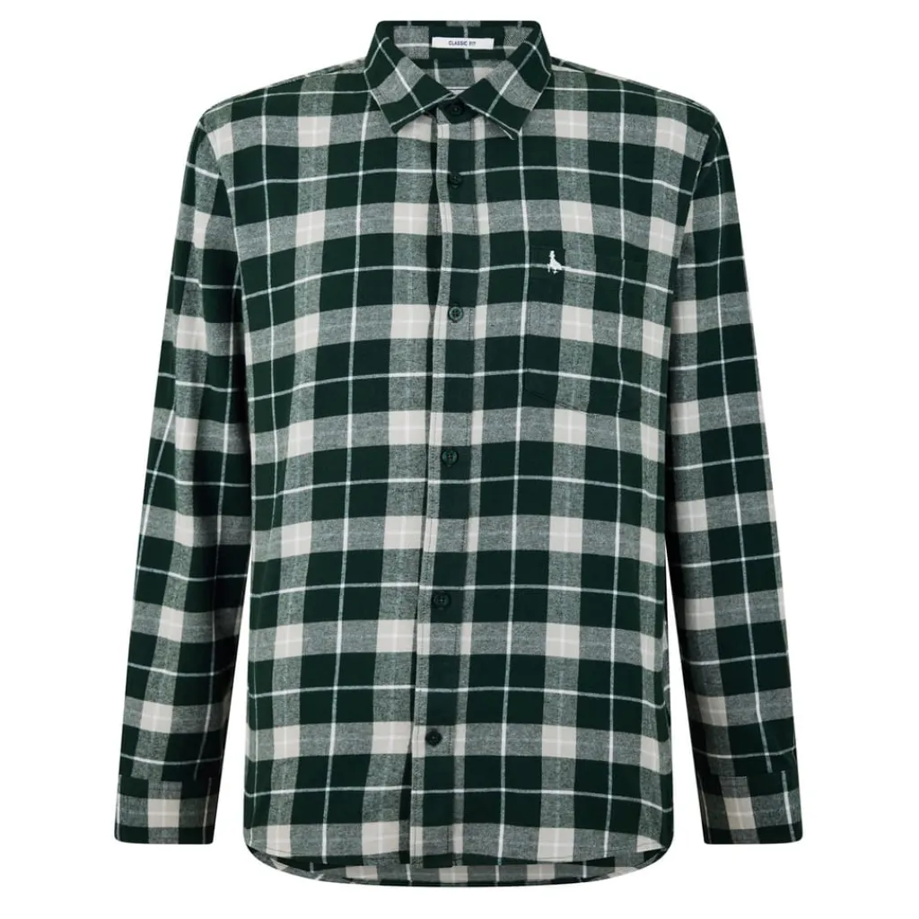 Shirts*Jack Wills Check Shirt in Green