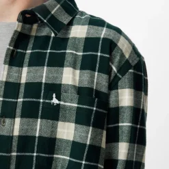 Shirts*Jack Wills Check Shirt in Green