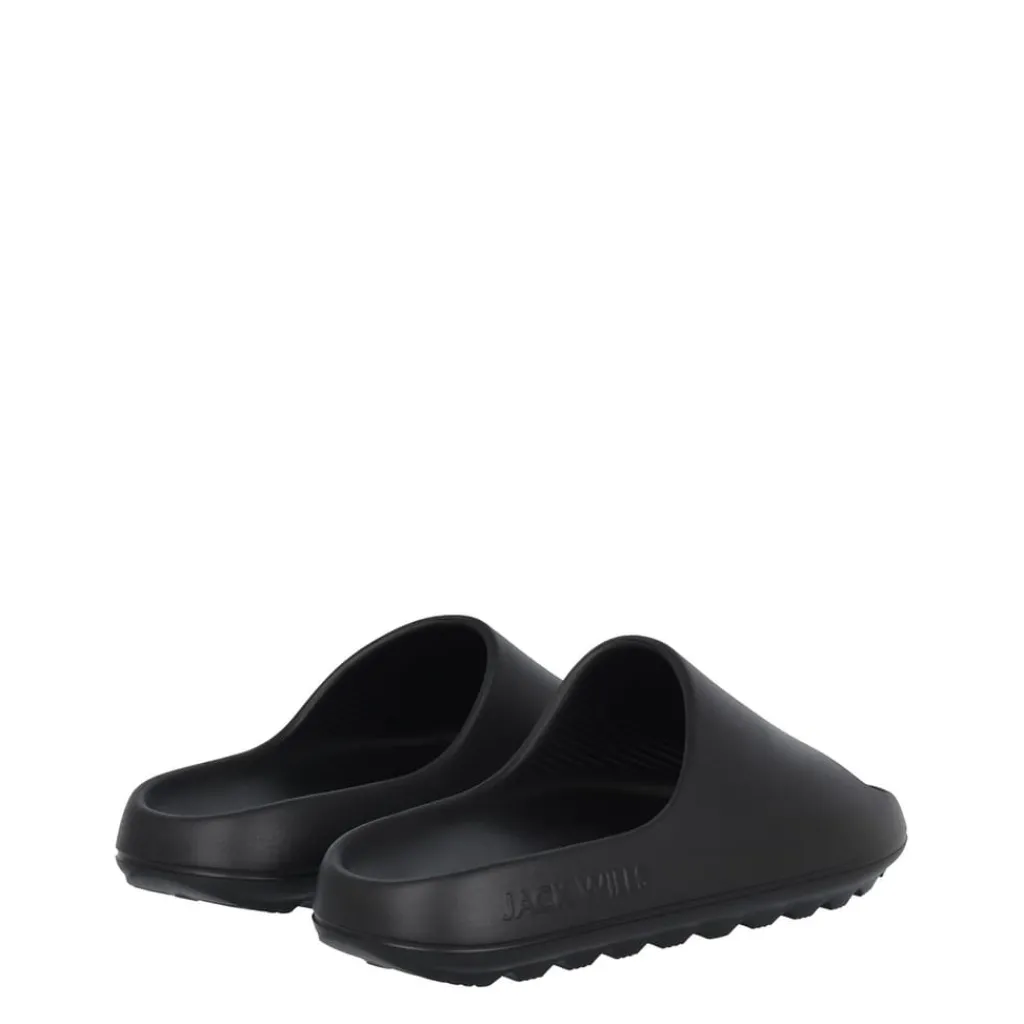 Beach Shoes*Jack Wills Chunky Sliders in Black