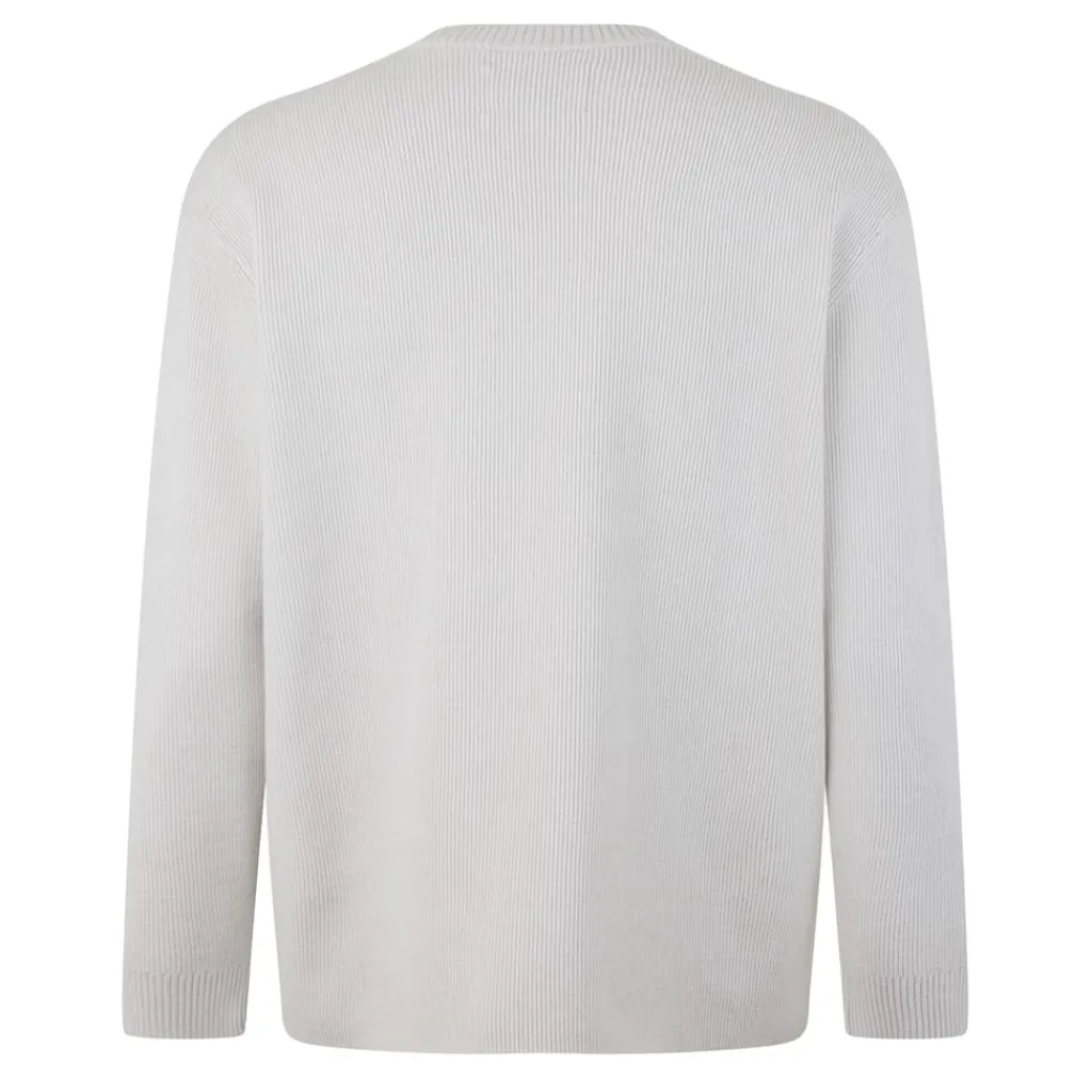 Knitwear*Jack Wills Crew Neck Logo Regular Fit Sweater in Beige