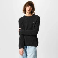 Knitwear*Jack Wills Crew Neck Relaxed Fit Sweater in Black