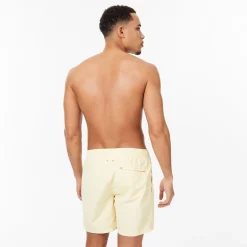 Shorts*Jack Wills Eco Friendly Mid Length Swim Shorts in Yellow