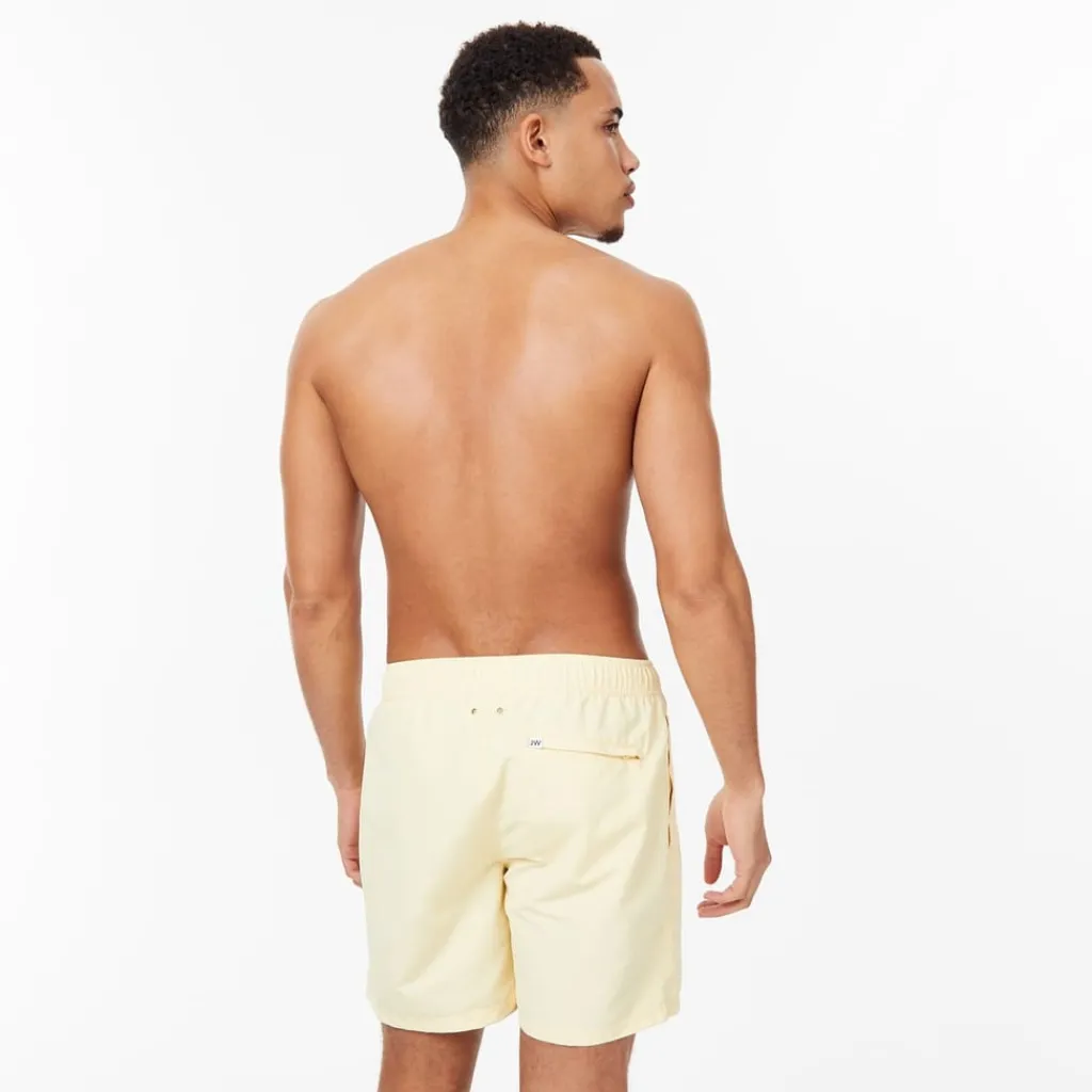 Shorts*Jack Wills Eco Friendly Mid Length Swim Shorts in Yellow