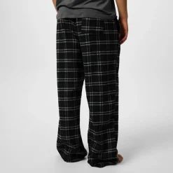 Underwear And Socks*Jack Wills Flannel Check Trousers in Black