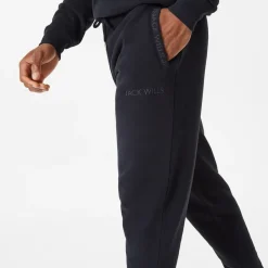 Trousers*Jack Wills Jacquard Logo Joggers in Black