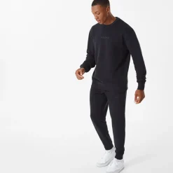 Trousers*Jack Wills Jacquard Logo Joggers in Black