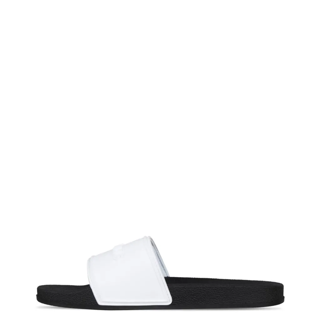 Beach Shoes*Jack Wills Minimal Logo Sliders in White
