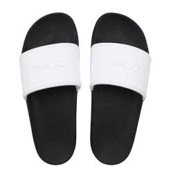 Beach Shoes*Jack Wills Minimal Logo Sliders in White