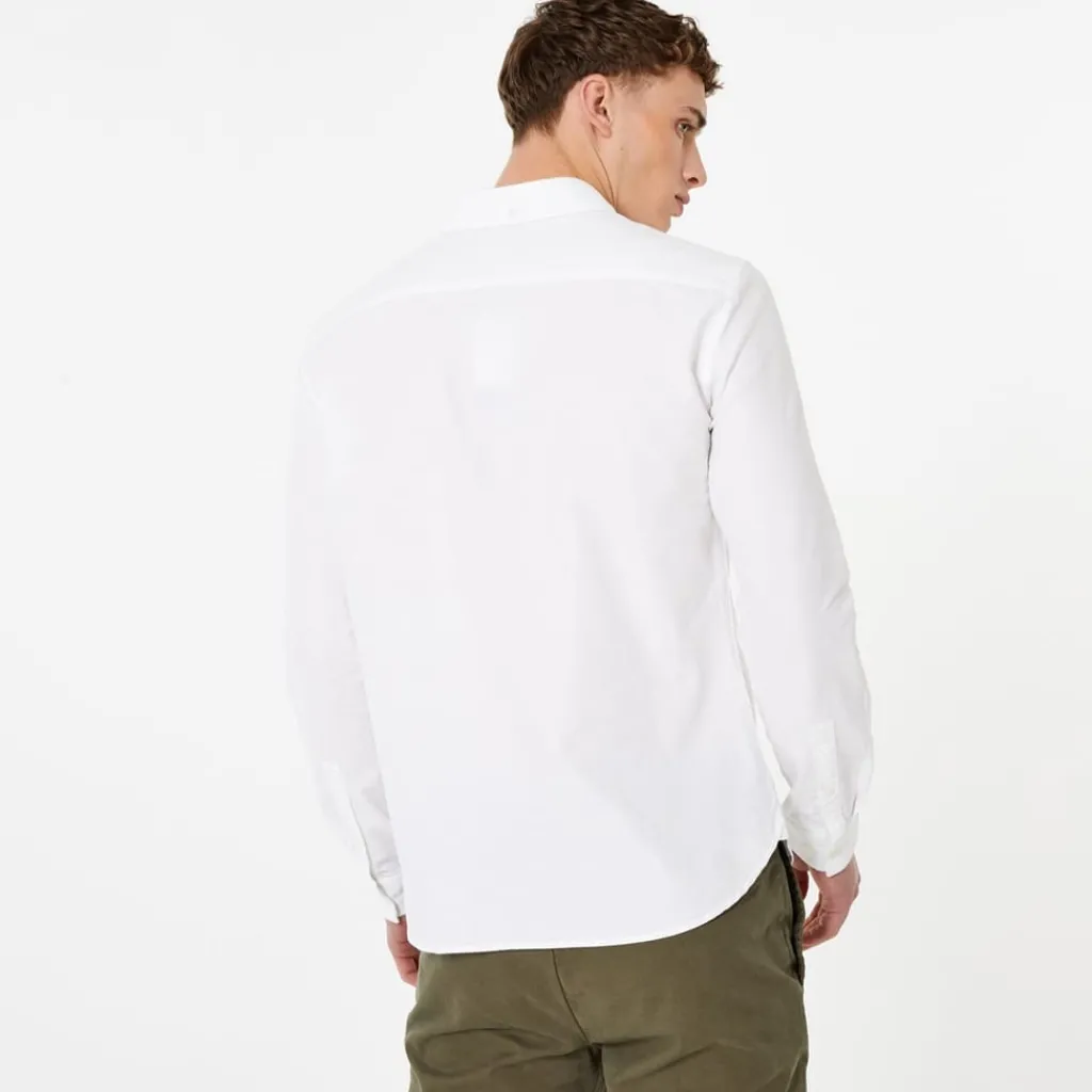 Shirts*Jack Wills Plain Oxford Shirt in White