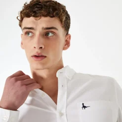 Shirts*Jack Wills Plain Oxford Shirt in White
