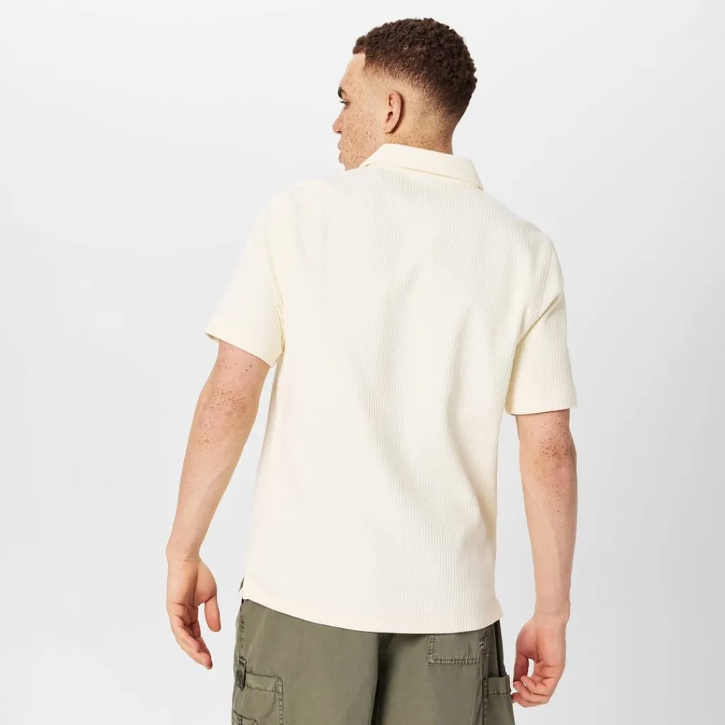 Polo Shirts*Jack Wills Regular Fit Texture Polo Shirt in White