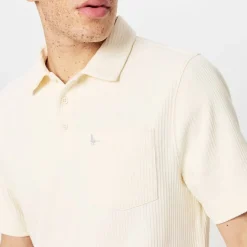 Polo Shirts*Jack Wills Regular Fit Texture Polo Shirt in White