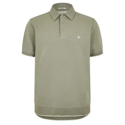 Polo Shirts*Jack Wills Textured Polo Shirt in Green