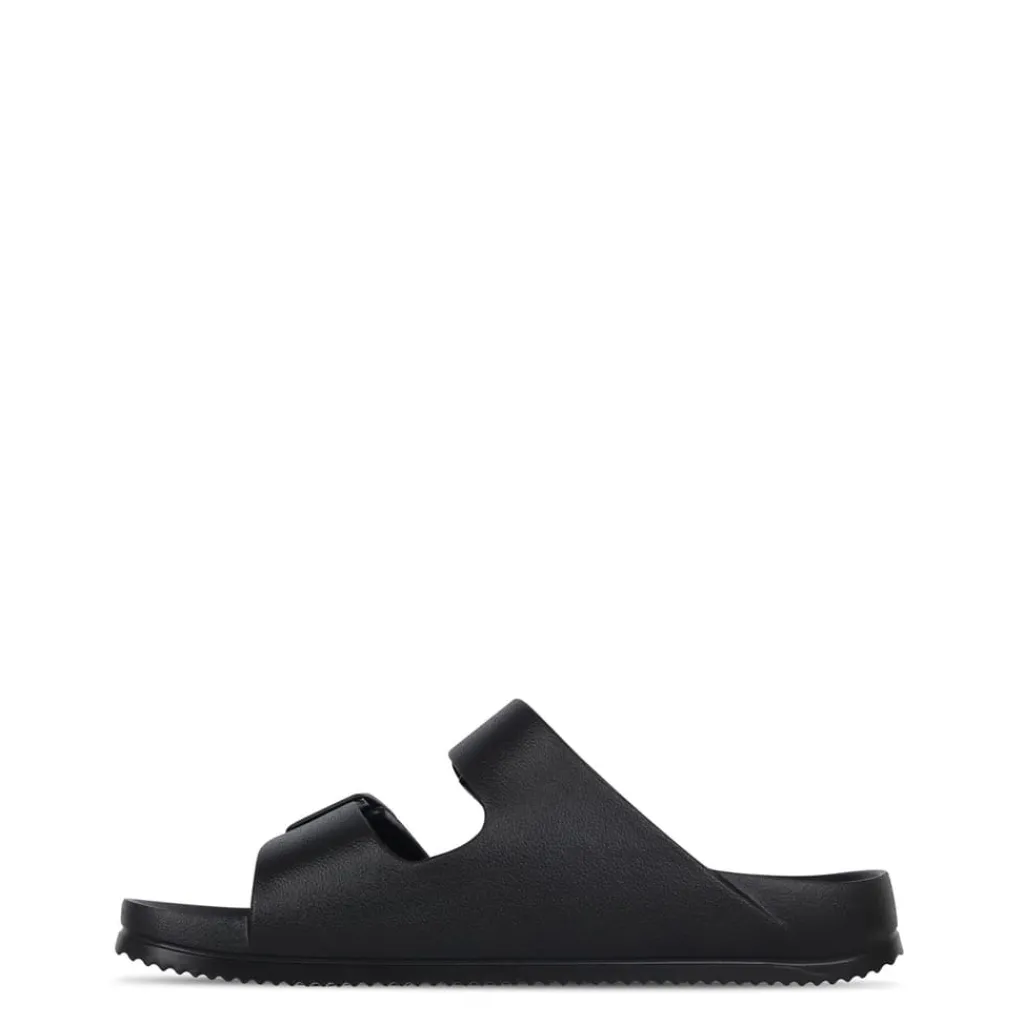 Beach Shoes*Jack Wills Two Strap Sandals in Black