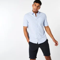 Shirts*Jack Wills Wills Stableton Classic Oxford Shirt in Blue
