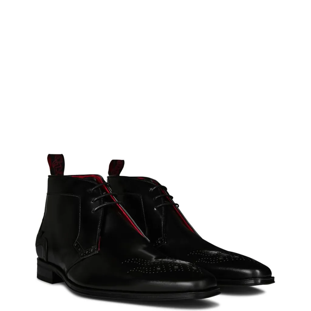 Boots*Jeffery West Jeffery Scarfce Boots in Black