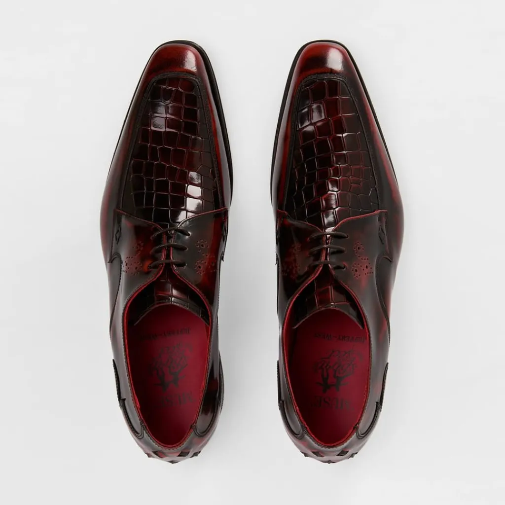 Shoes*Jeffery West Jeffery Sopano Croc Sn52 in Brown