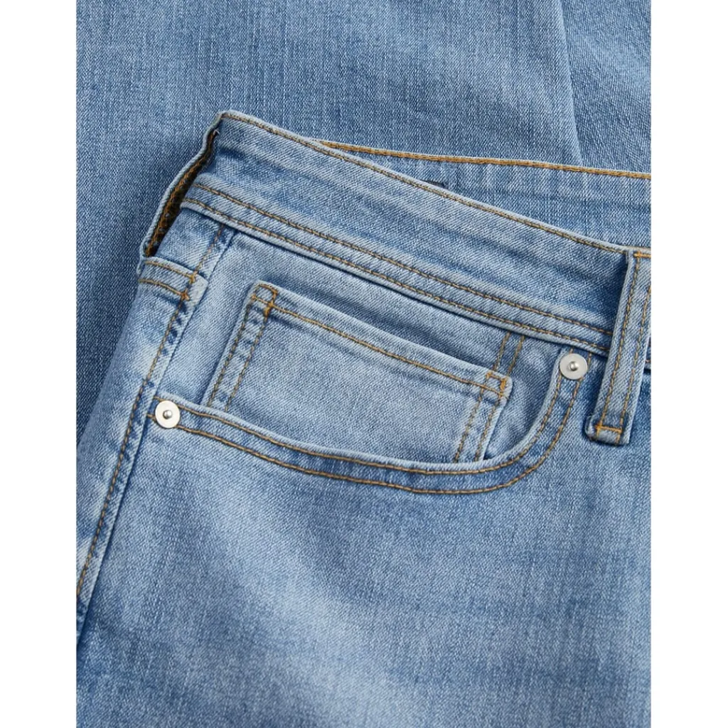 Jeans*JJ Rebel Tapered Fit Five Pocket Jeans in Blue