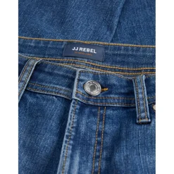 Jeans*JJ Rebel Tapered Fit Five Pocket Jeans in Blue