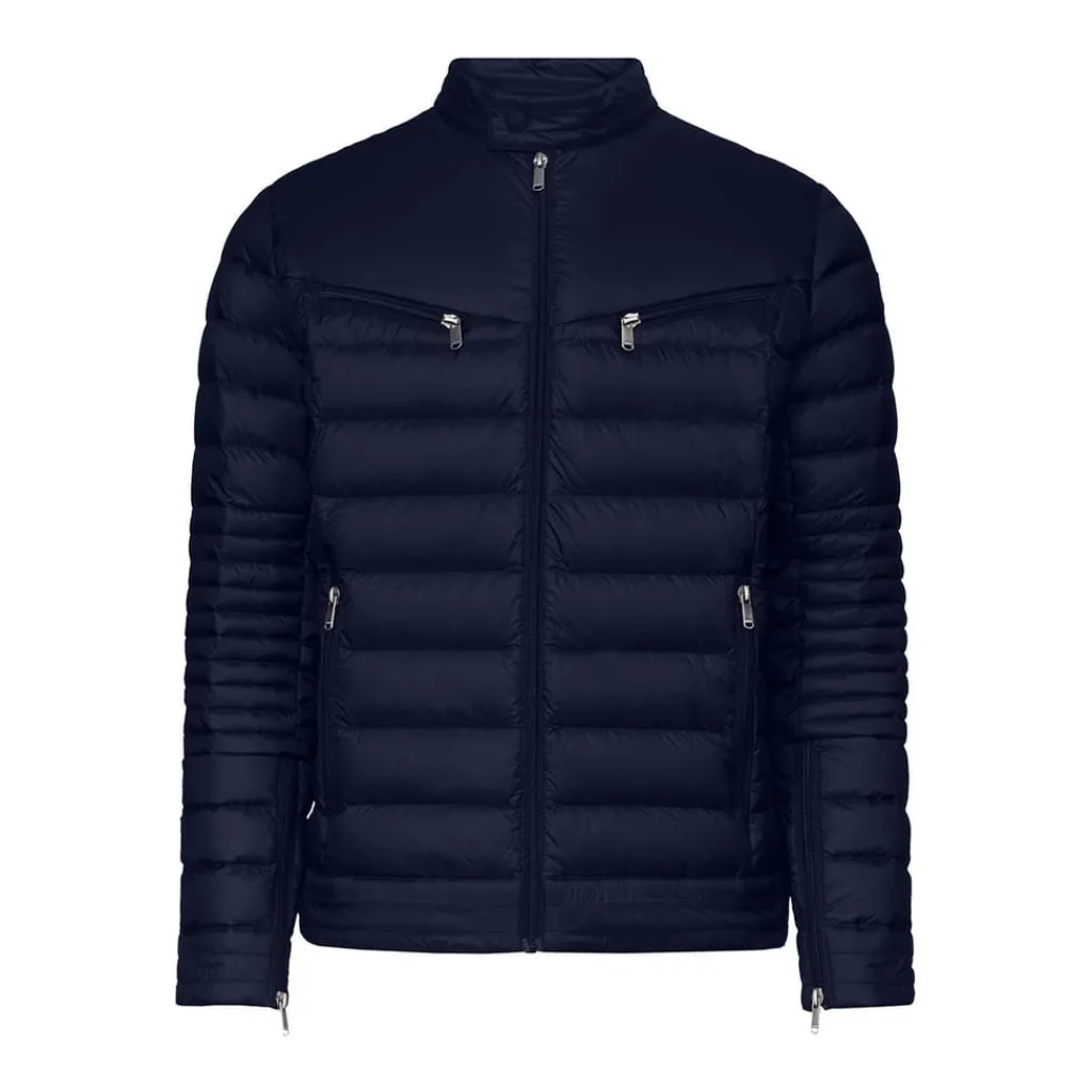 Coats And Jackets*JOTT David Biker Fit Puffer Jacket in Navy