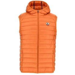 Coats And Jackets*JOTT Pat Hooded Down Gilet in Orange