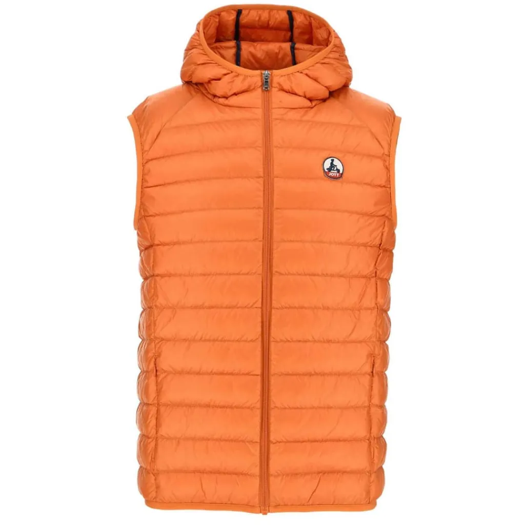 Coats And Jackets*JOTT Pat Hooded Down Gilet in Orange