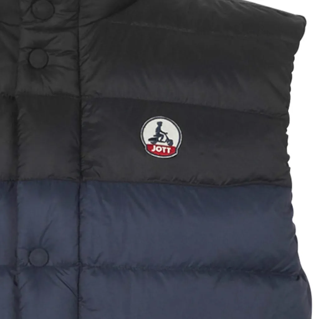 Coats And Jackets*JOTT Thomas Two-Tone Winter Gilet in Navy