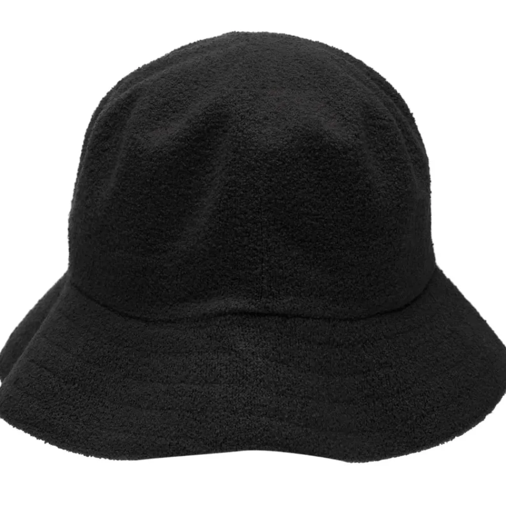 Caps-Hats*Kangol Mens Boucle Bucket Hat in Black