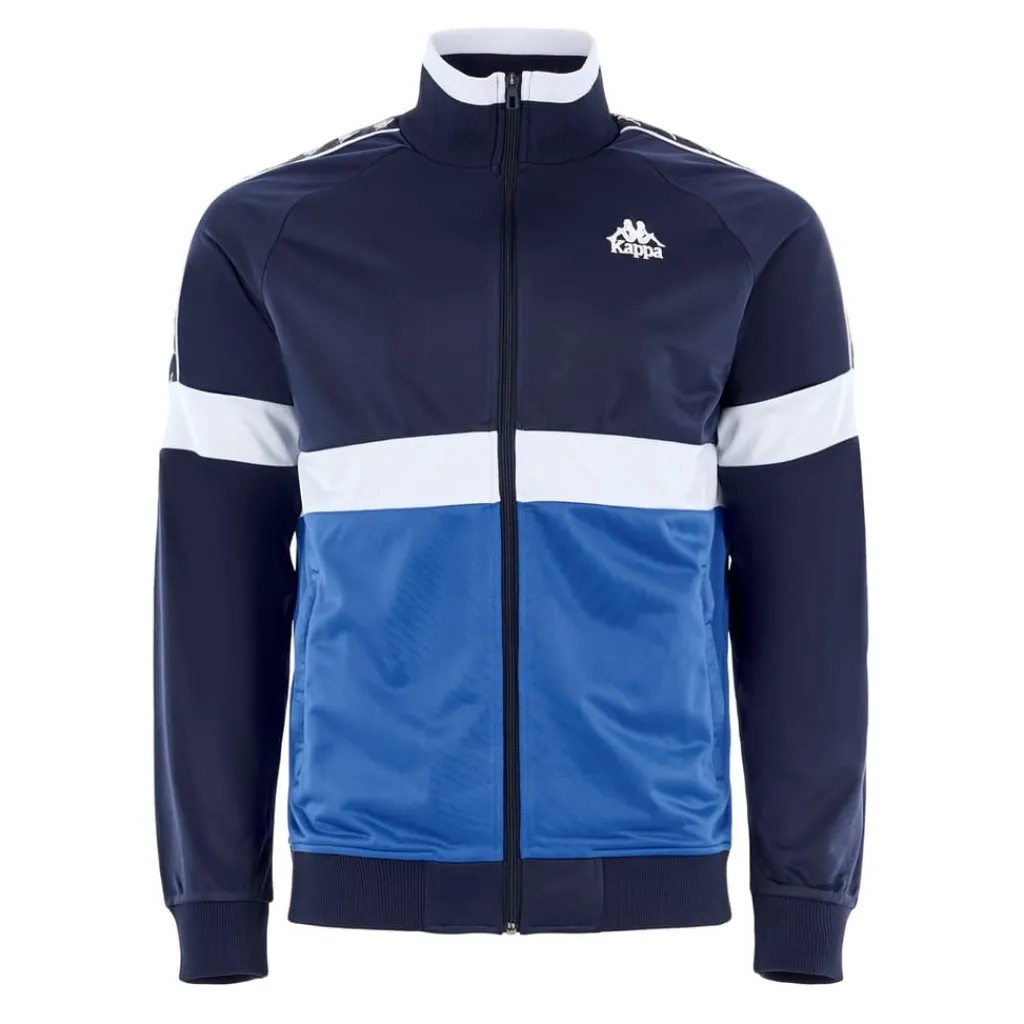 Tracksuits*Kappa High Neck Athletic Sweatshirt in Blue