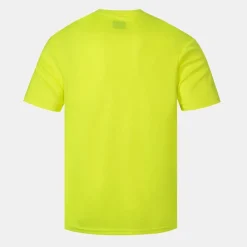 Football And Rugby Clothing*Kappa Mens Quick Dry T-Shirt in Yellow